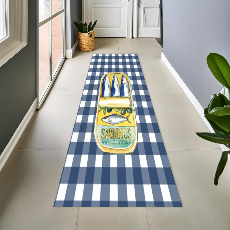 Vintage Blue Striped Sardine G - Commercial Printing And Graphics ulasan dan harga